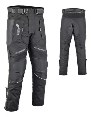 Pantalon Para Motociclista Con Protecciones Atrox At-2607_0