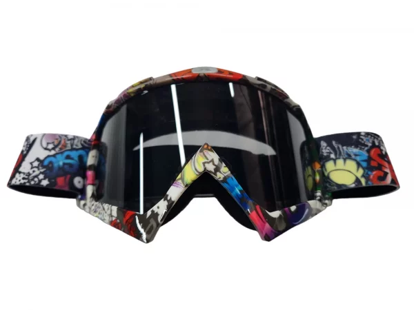 Goggles Motocross Lentes Moto Para Bikers Grafiti_4