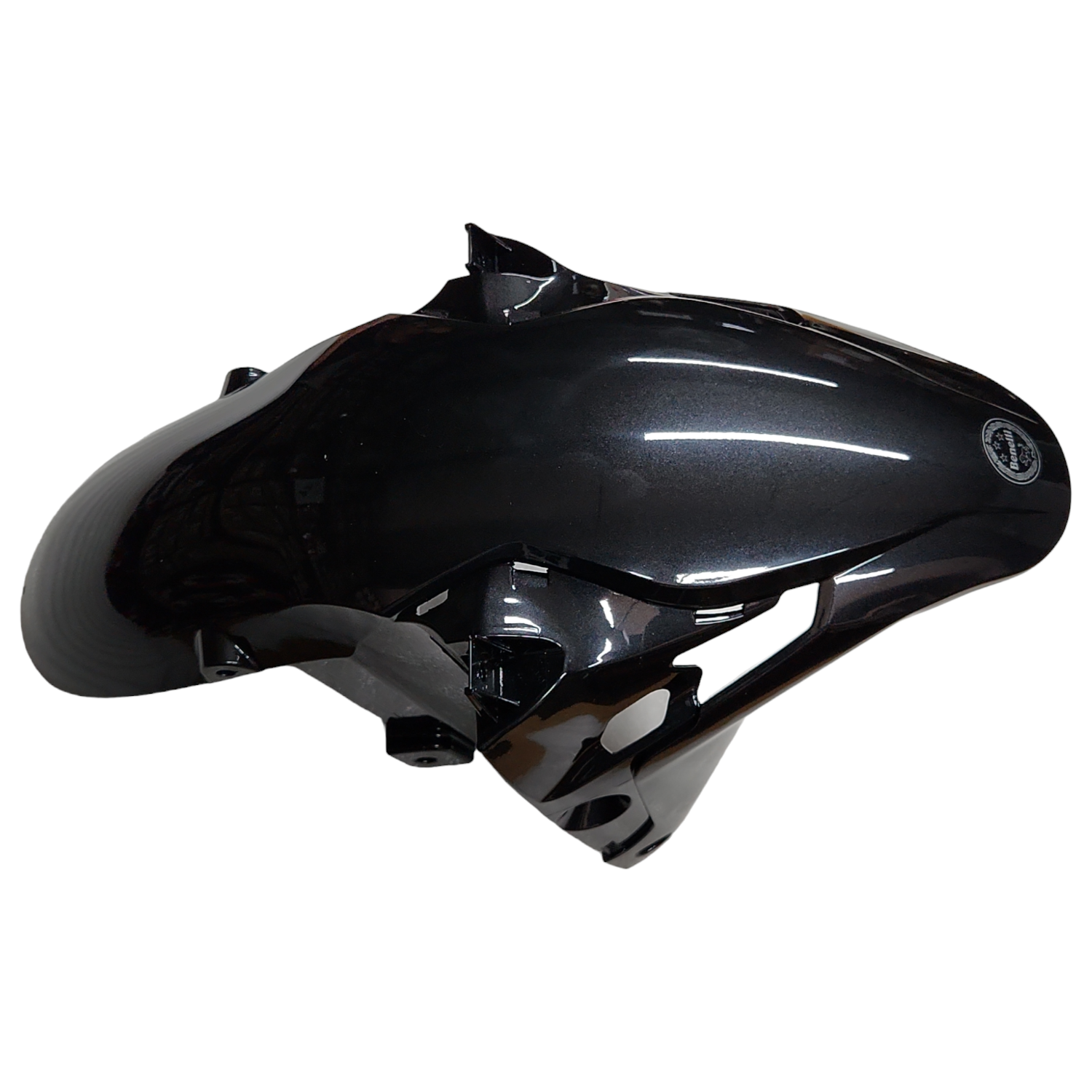 SALPICADERA DELANTERA NEGRO CON STICKER - Image 2