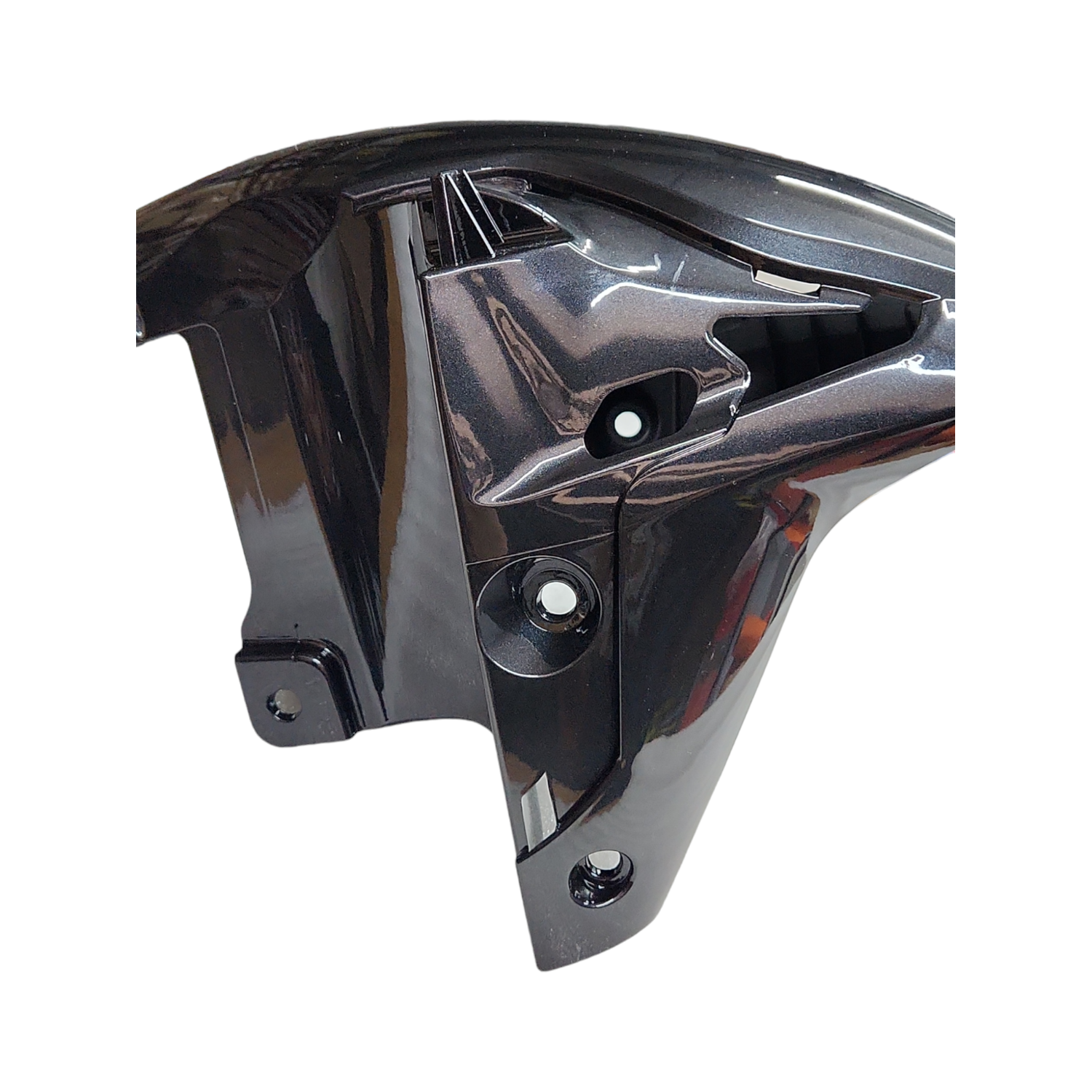 SALPICADERA DELANTERA NEGRO CON STICKER - Image 4