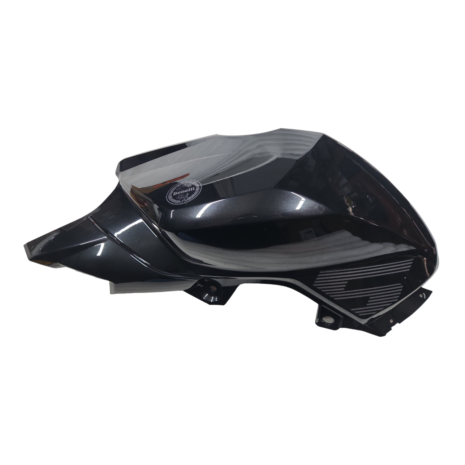 CUBIERTA TANQUE COMBUSTIBLE IZQUIERDA NEGRO CON STICKER - Image 2