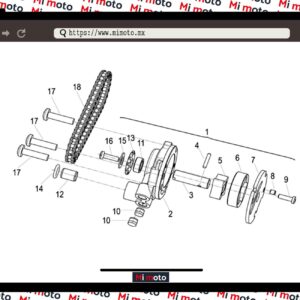 BOMBA DE ACEITE TNT25