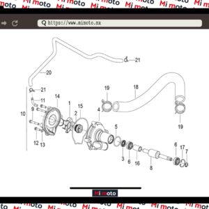 BOMBA DE AGUA TRK502