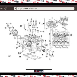 CABEZA DE CILINDRO TRK502