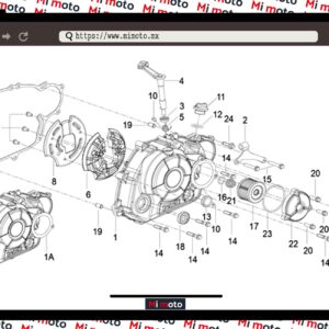 CUBIERTA DERECHA TNT150I