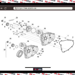 CUBIERTA IZQUIERDA TNT25