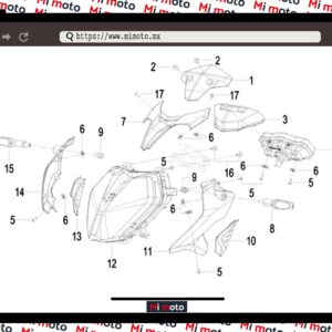 CUBIERTAS FRONTALES 180S