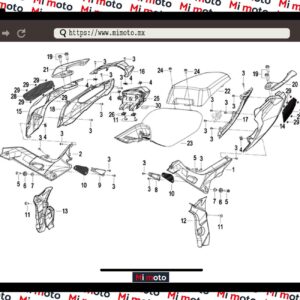 CUBIERTAS LATERALES TNT150I