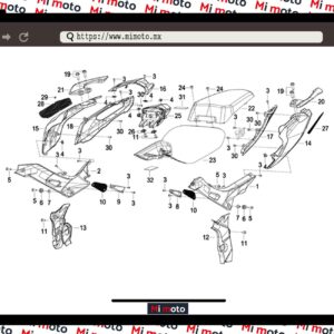CUBIERTAS TRASERAS TNT25