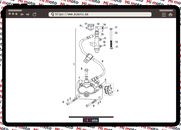 FRENO TRASERO TNT150I