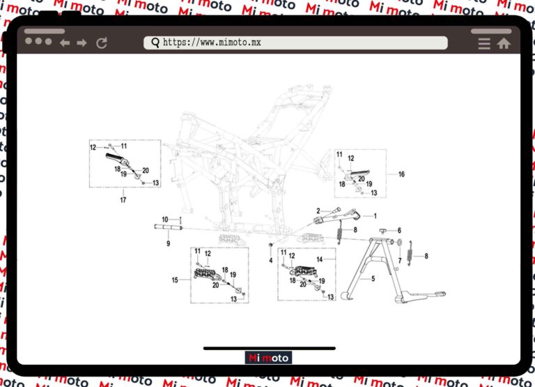 PARADORES POSAPIES TNT150I