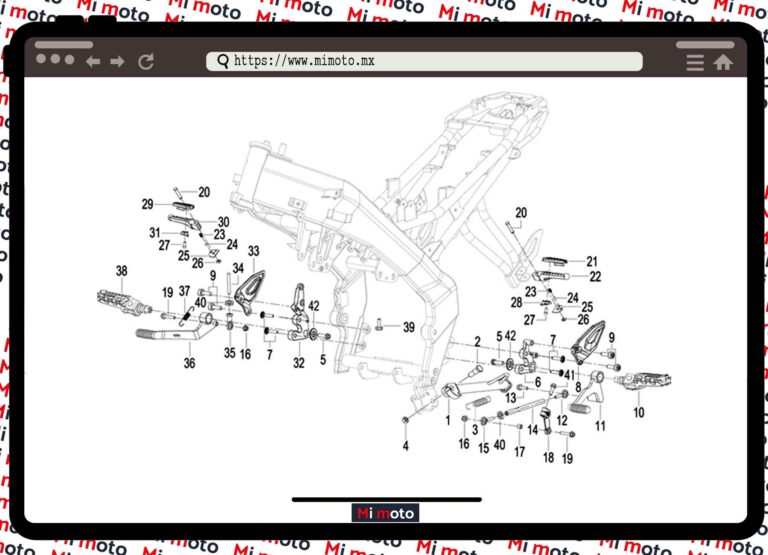 PEDAL PARADORES 180S