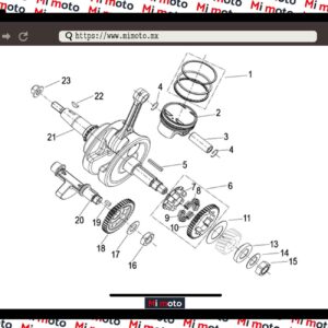 PISTON CIGUENAL 180S