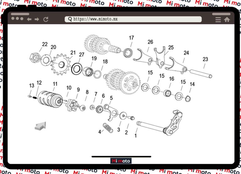 SELECTOR DE CAMBIOS 180S