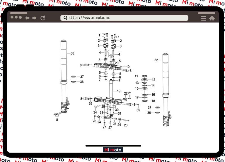 SUSPENSIÓN DELANTERA TNT25