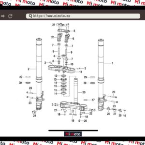 BARRAS DE SUSPENSIÓN 302S