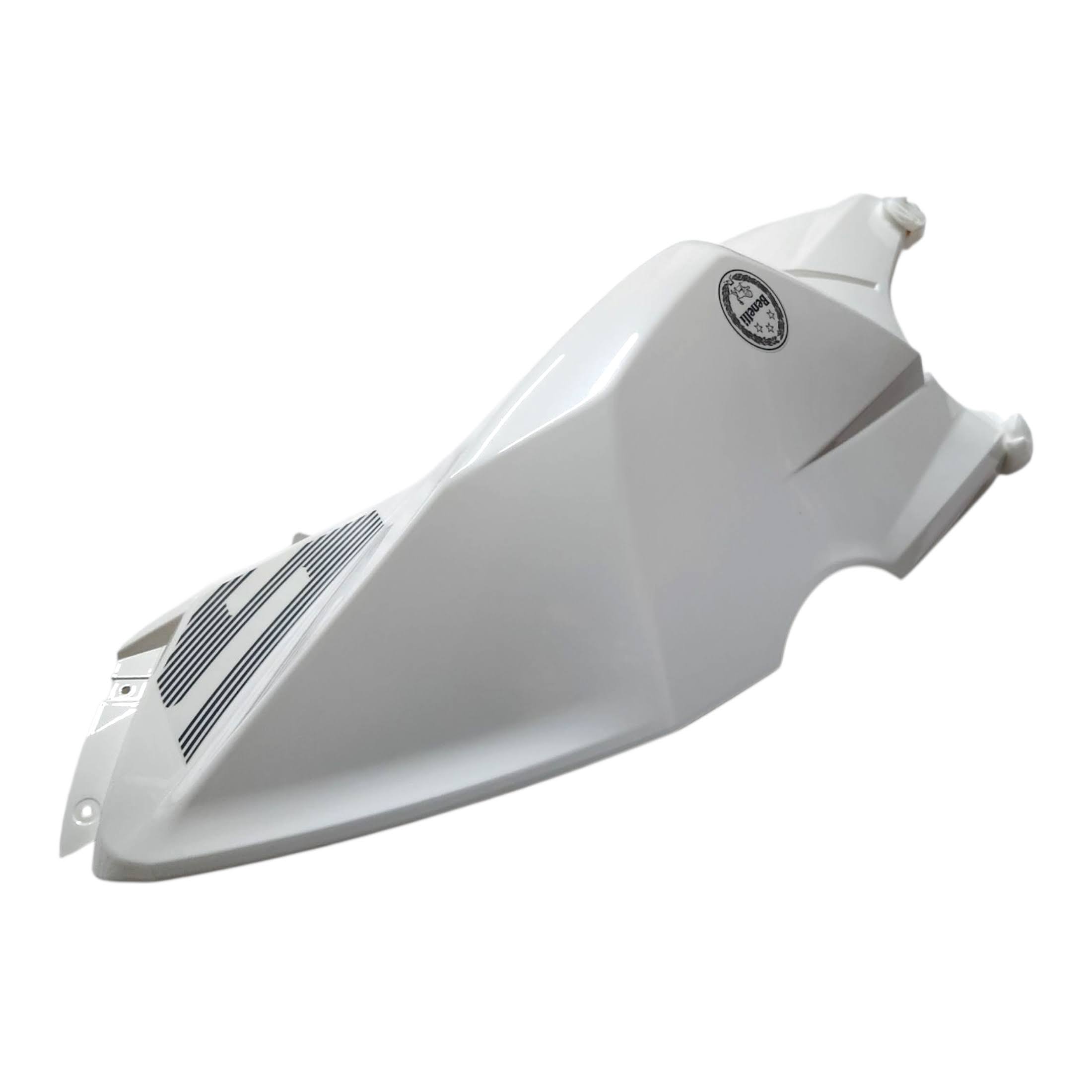 CUBIERTA TANQUE COMBUSTIBLE IZQUIERDA BLANCO CON STICKER - Image 2