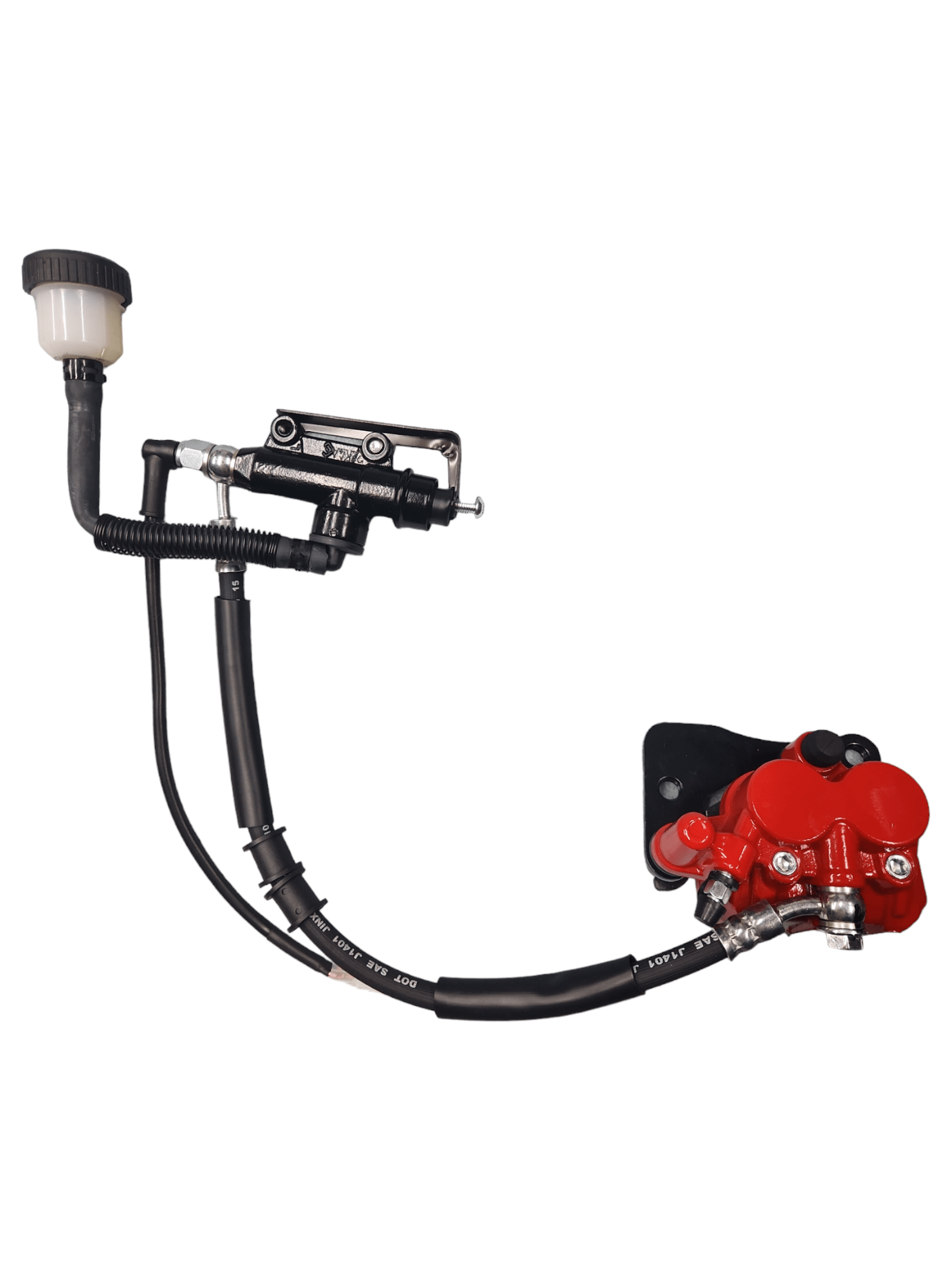 Caliper trasero completo