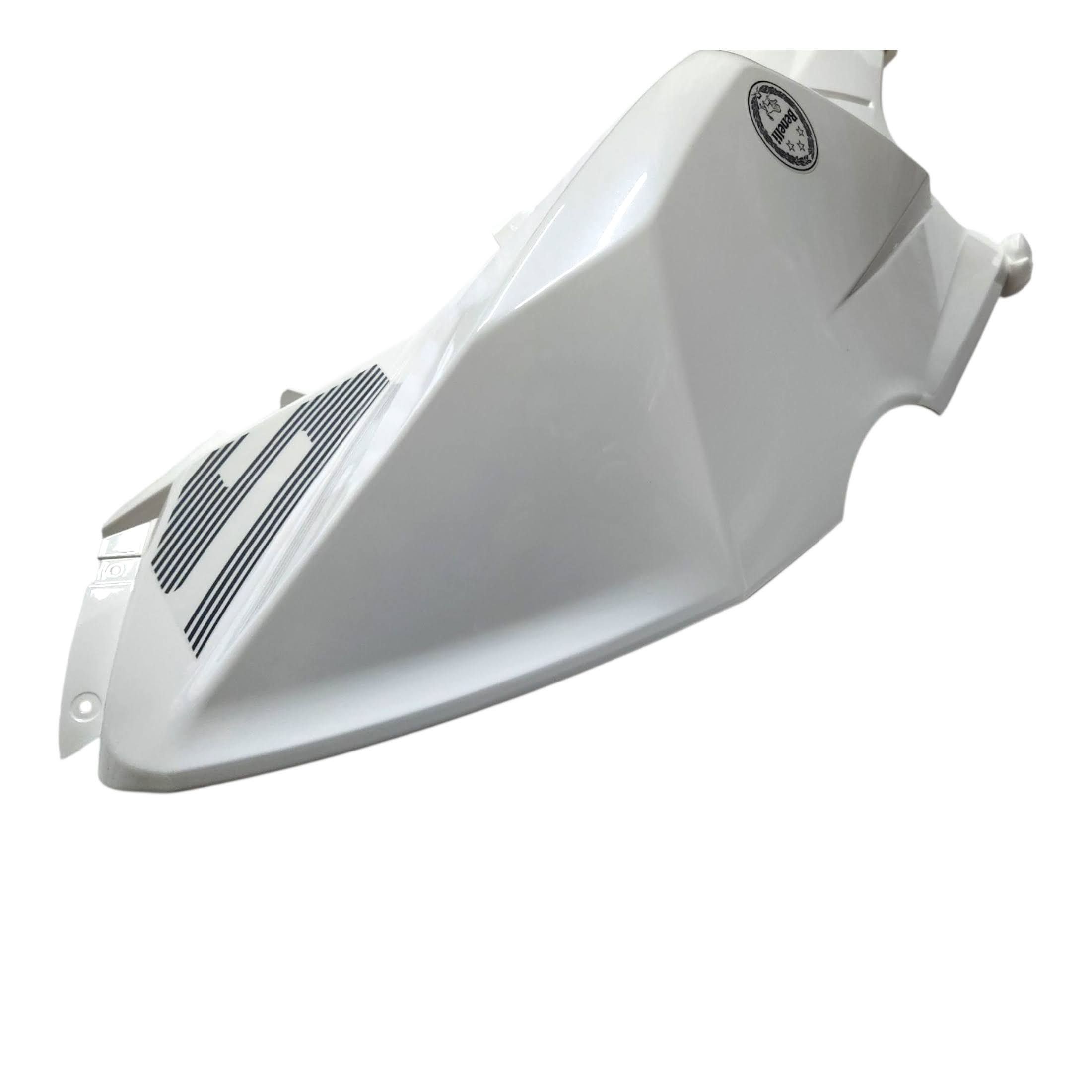 CUBIERTA TANQUE COMBUSTIBLE IZQUIERDA BLANCO CON STICKER - Image 5