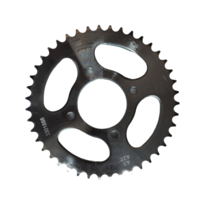 Sprocket trasero carburada