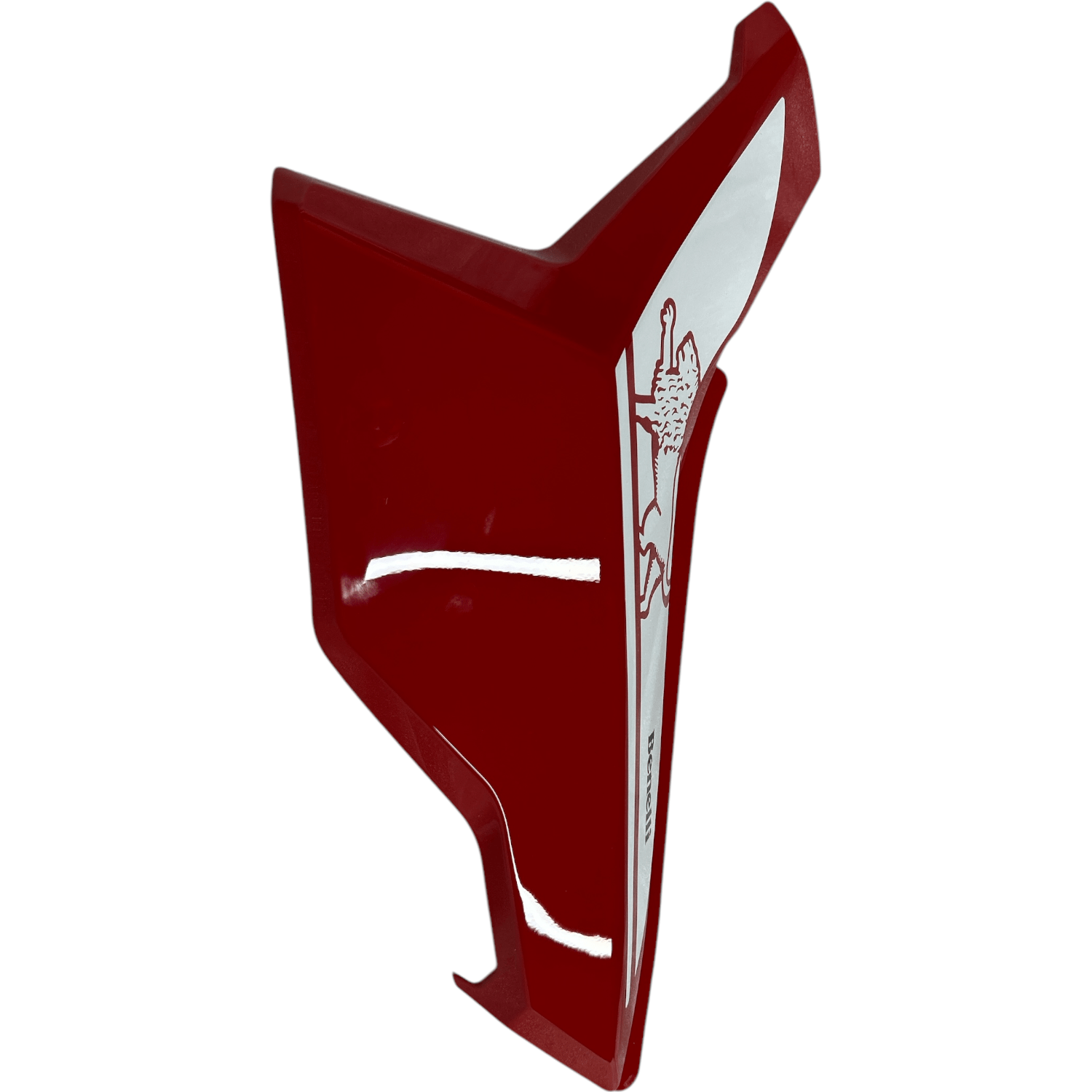 Cubierta decorativa izquierda roja