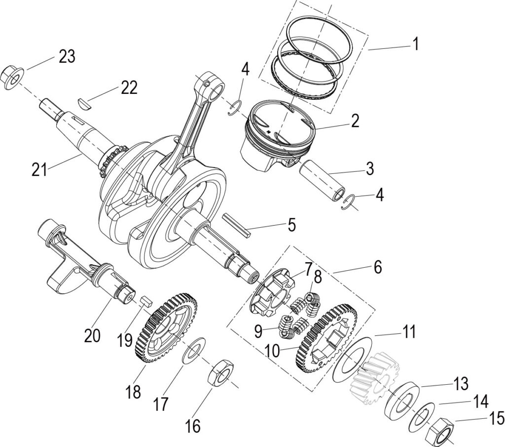 Piston / Cigüeñal
