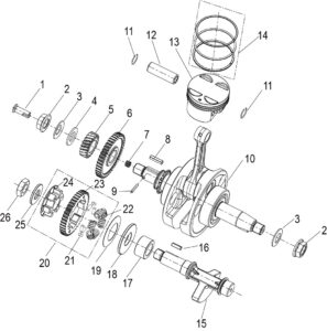 Piston / Cigüeñal
