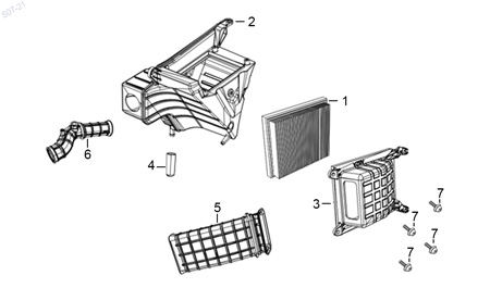 Filtro De Aire Y Sistema De Enfriamiento