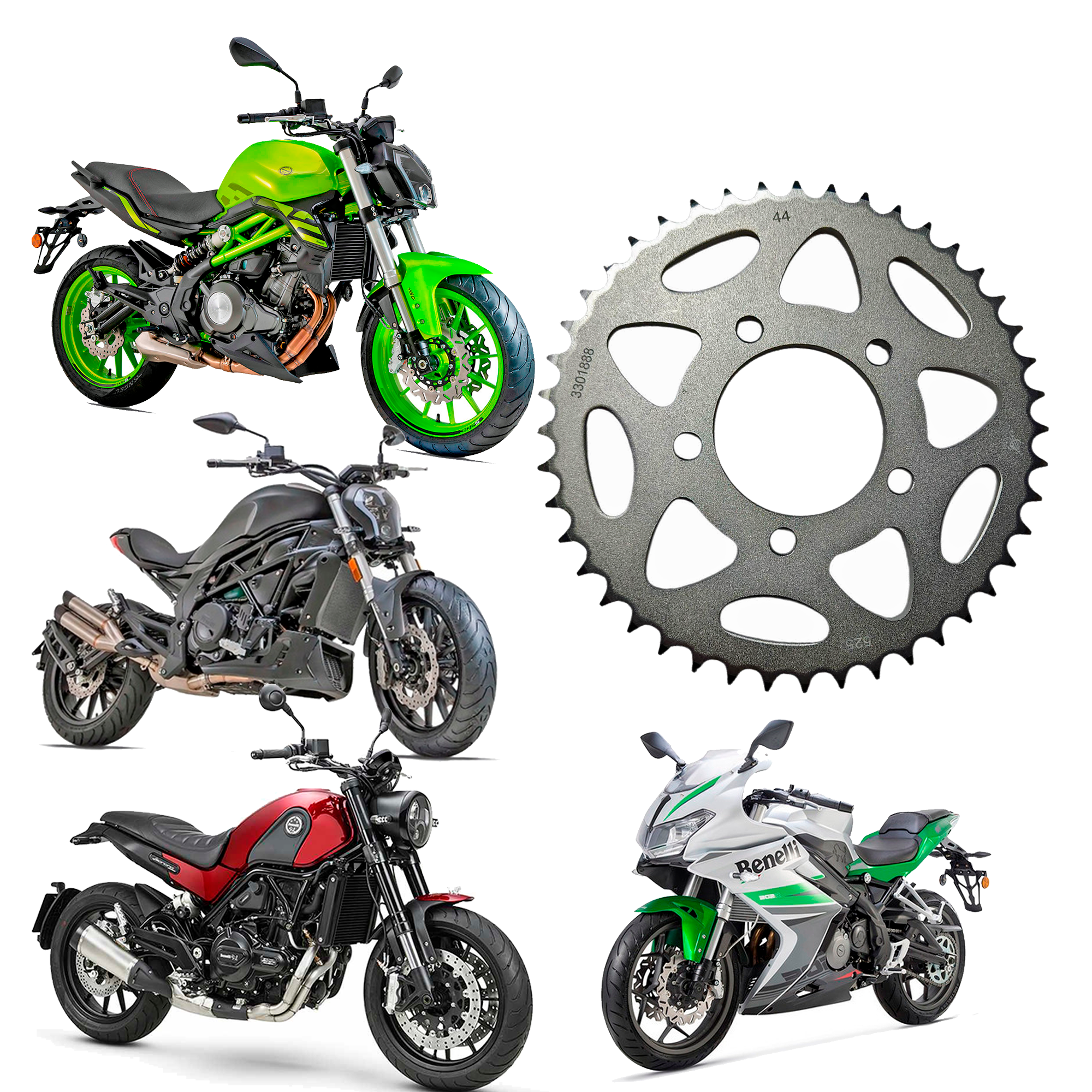 Sprocket Trasero 44 - Imagen 3
