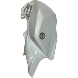 Cubierta Tanque Combustible Derecha Blanco Con Sticker