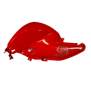 Cubierta Tanque Combustible Izquierda Rojo Con Sticker
