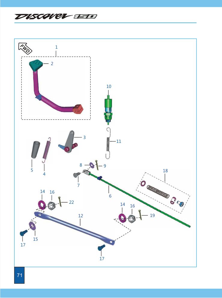 Pedal de Freno