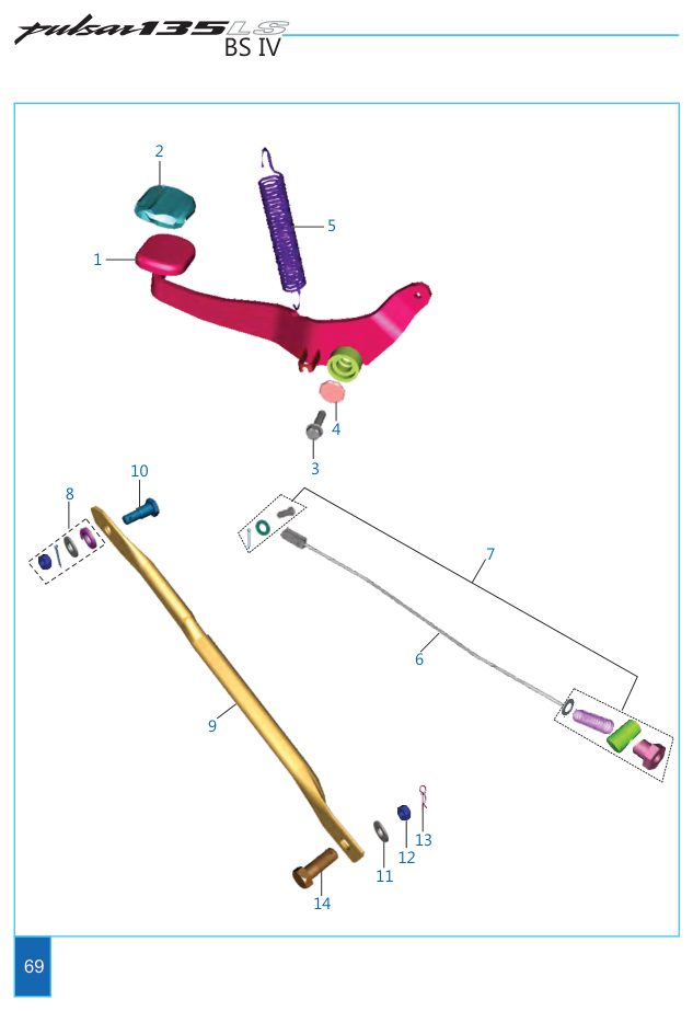 Pedal de Freno