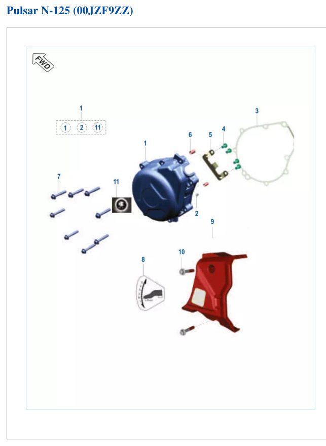 Tapa de Magneto