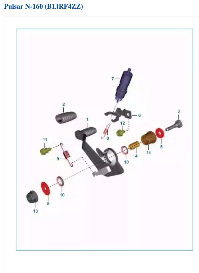Pedal de Freno