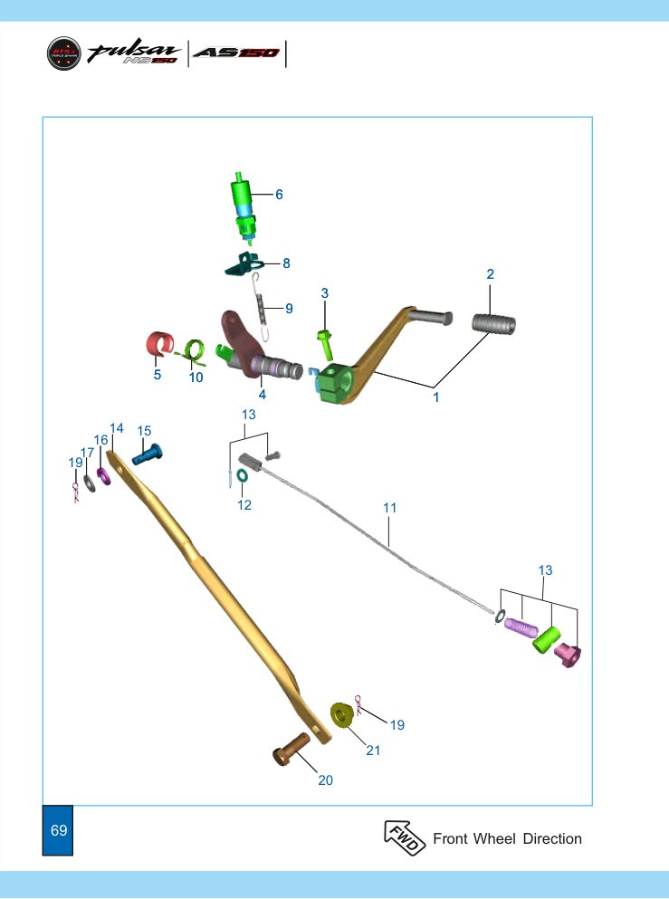 Pedal de Freno